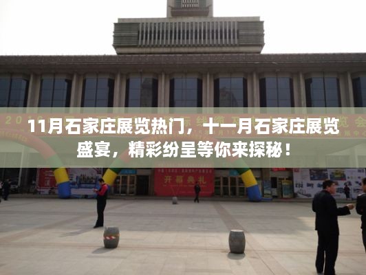十一月石家莊展覽盛宴，探秘精彩，不容錯過！