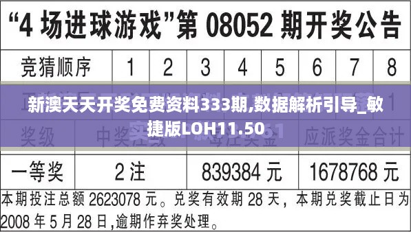 新澳天天開獎(jiǎng)免費(fèi)資料333期,數(shù)據(jù)解析引導(dǎo)_敏捷版LOH11.50