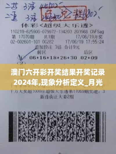 澳門六開彩開獎結果開獎記錄2024年,現(xiàn)象分析定義_月光版PID9.61