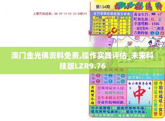 澳門金光佛資料免費(fèi),操作實(shí)踐評(píng)估_未來科技版LZR9.76