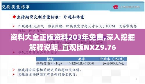 資料大全正版資料203年免費(fèi),深入挖掘解釋說明_直觀版NXZ9.76