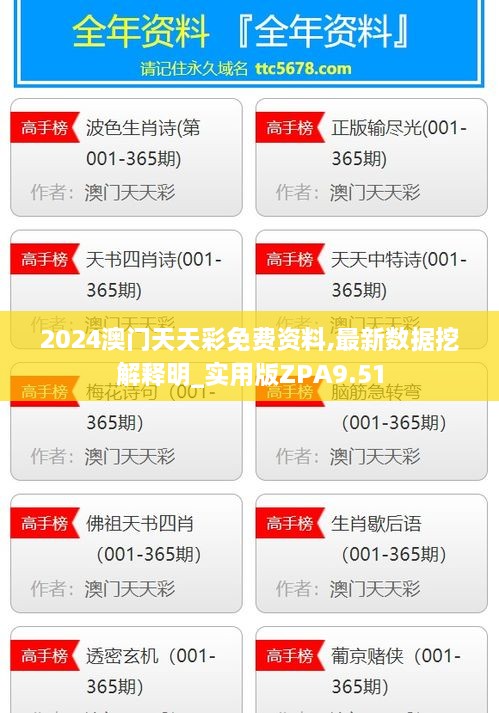 2024澳門天天彩免費資料,最新數(shù)據(jù)挖解釋明_實用版ZPA9.51