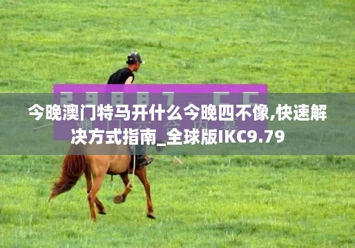 今晚澳門特馬開什么今晚四不像,快速解決方式指南_全球版IKC9.79
