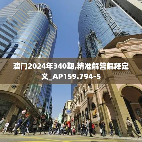 澳門2024年340期,精準解答解釋定義_AP159.794-5