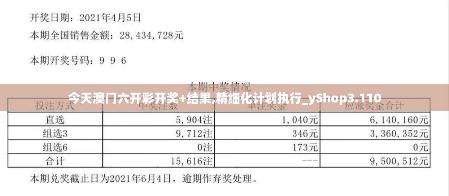 今天澳門六開彩開獎+結(jié)果,精細(xì)化計(jì)劃執(zhí)行_yShop3.110