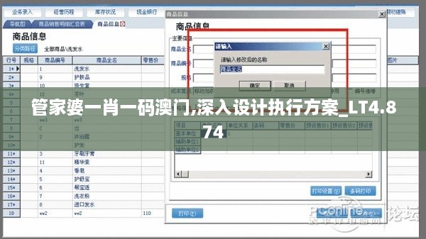管家婆一肖一碼澳門,深入設(shè)計執(zhí)行方案_LT4.874
