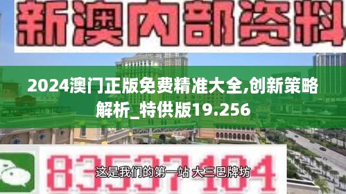 2024澳門正版免費精準大全,創(chuàng)新策略解析_特供版19.256