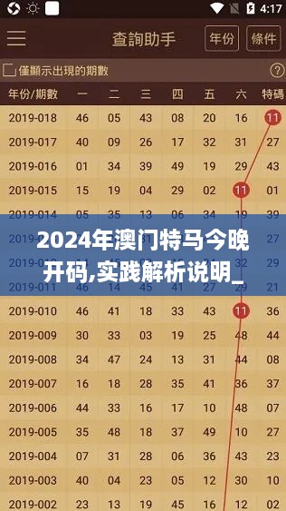 2024年澳門特馬今晚開碼,實(shí)踐解析說明_V版8.705