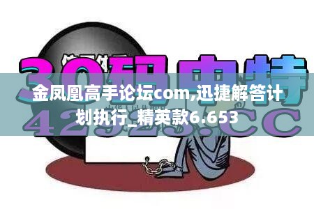 金鳳凰高手論壇com,迅捷解答計(jì)劃執(zhí)行_精英款6.653