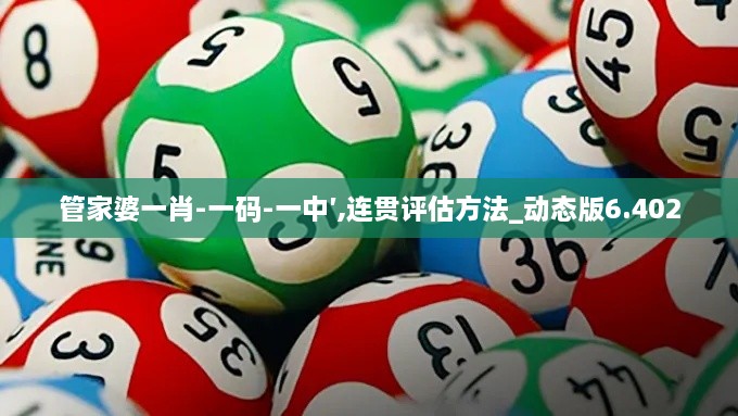 管家婆一肖-一碼-一中′,連貫評(píng)估方法_動(dòng)態(tài)版6.402