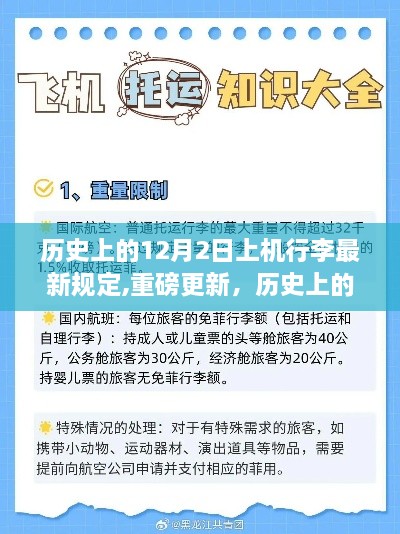 揭秘十二月二日上機(jī)行李最新規(guī)定，科技重塑航空業(yè)，智能旅行體驗(yàn)重磅更新！