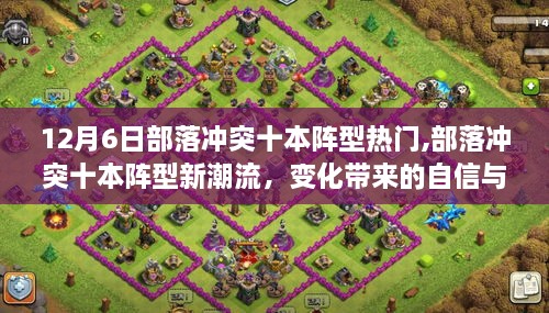 部落沖突十本陣型新潮流，向勝利進軍，體驗變化帶來的自信與成就感！