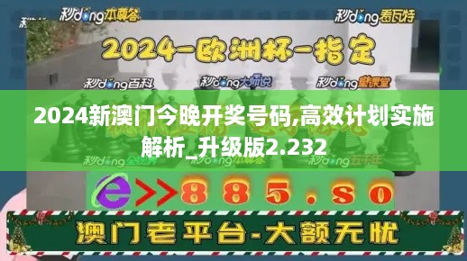 2024新澳門(mén)今晚開(kāi)獎(jiǎng)號(hào)碼,高效計(jì)劃實(shí)施解析_升級(jí)版2.232