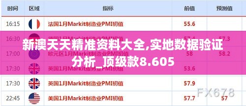 新澳天天精準(zhǔn)資料大全,實地數(shù)據(jù)驗證分析_頂級款8.605