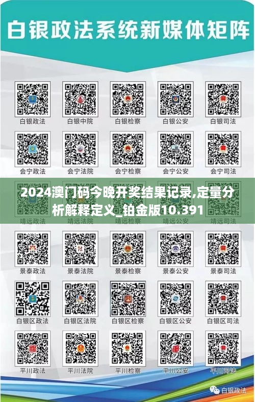 2024澳門碼今晚開獎(jiǎng)結(jié)果記錄,定量分析解釋定義_鉑金版10.391