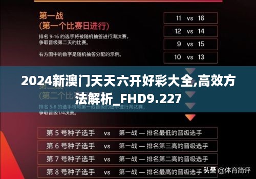 2024新澳門天天六開好彩大全,高效方法解析_FHD9.227