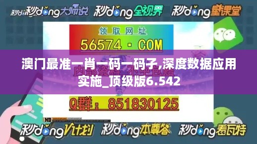 澳門最準(zhǔn)一肖一碼一碼孑,深度數(shù)據(jù)應(yīng)用實(shí)施_頂級版6.542