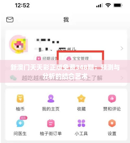 新澳門天天彩正版免費348期：預(yù)測與分析的結(jié)合藝術(shù)