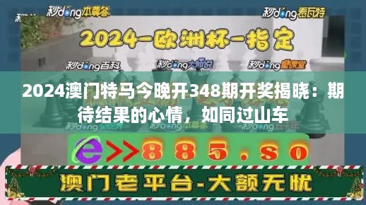 2024澳門特馬今晚開348期開獎揭曉：期待結(jié)果的心情，如同過山車