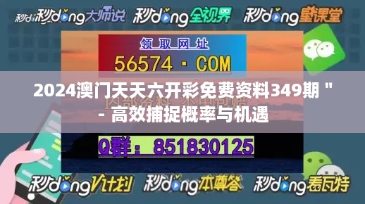 2024澳門天天六開彩免費(fèi)資料349期＂- 高效捕捉概率與機(jī)遇
