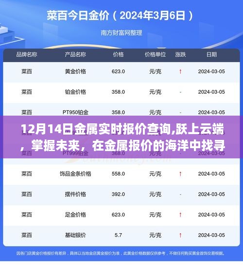 云端金屬報價，掌握未來市場，發(fā)掘寶藏成就