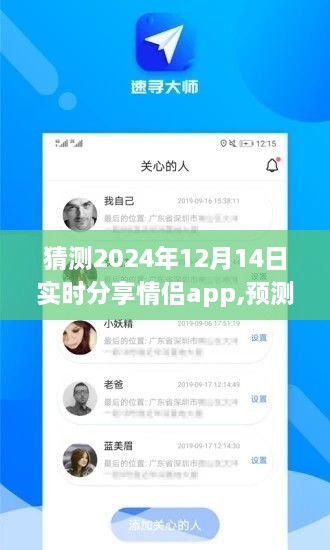 情侶App實(shí)時(shí)分享趨勢(shì)預(yù)測(cè)，展望未來(lái)的情侶互動(dòng)在2024年12月14日的走向