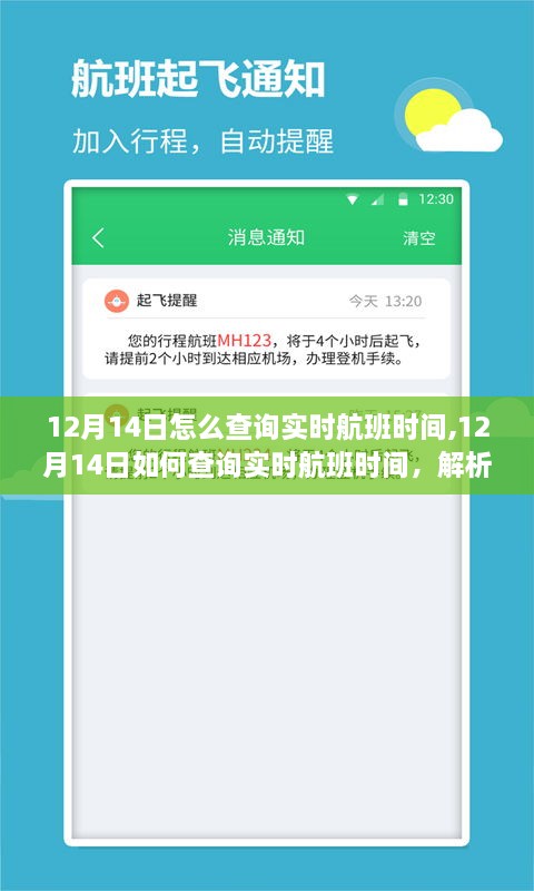 解析與觀點(diǎn)探討，如何查詢12月14日實(shí)時(shí)航班時(shí)間