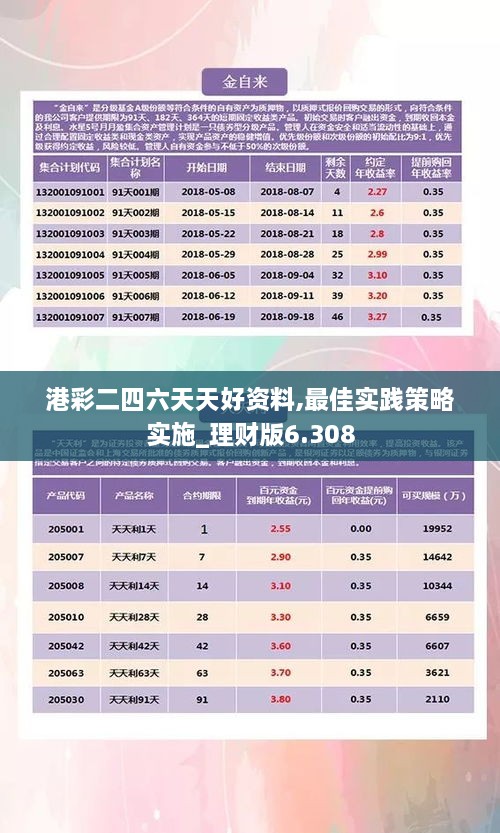港彩二四六天天好資料,最佳實(shí)踐策略實(shí)施_理財(cái)版6.308