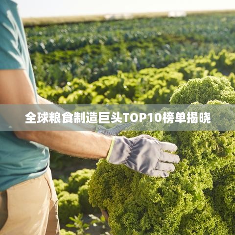 全球糧食制造巨頭TOP10榜單揭曉