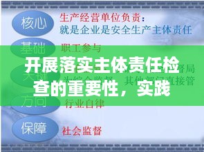 開展落實主體責(zé)任檢查的重要性，實踐中的關(guān)鍵環(huán)節(jié)與保障措施