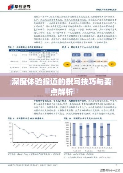 深度體驗報道的撰寫技巧與要點解析