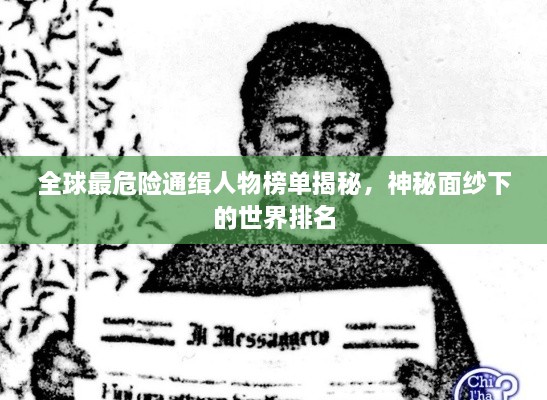 全球最危險通緝人物榜單揭秘，神秘面紗下的世界排名