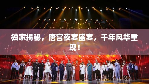 獨家揭秘，唐宮夜宴盛宴，千年風華重現(xiàn)！