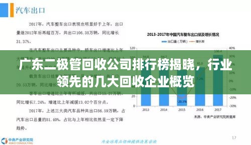廣東二極管回收公司排行榜揭曉，行業(yè)領(lǐng)先的幾大回收企業(yè)概覽