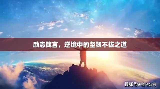 勵(lì)志箴言，逆境中的堅(jiān)韌不拔之道