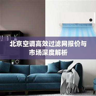 北京空調(diào)高效過濾網(wǎng)報(bào)價(jià)與市場深度解析