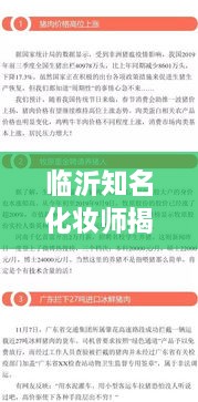 臨沂知名化妝師揭秘，最新動態(tài)與業(yè)界影響力不容小覷