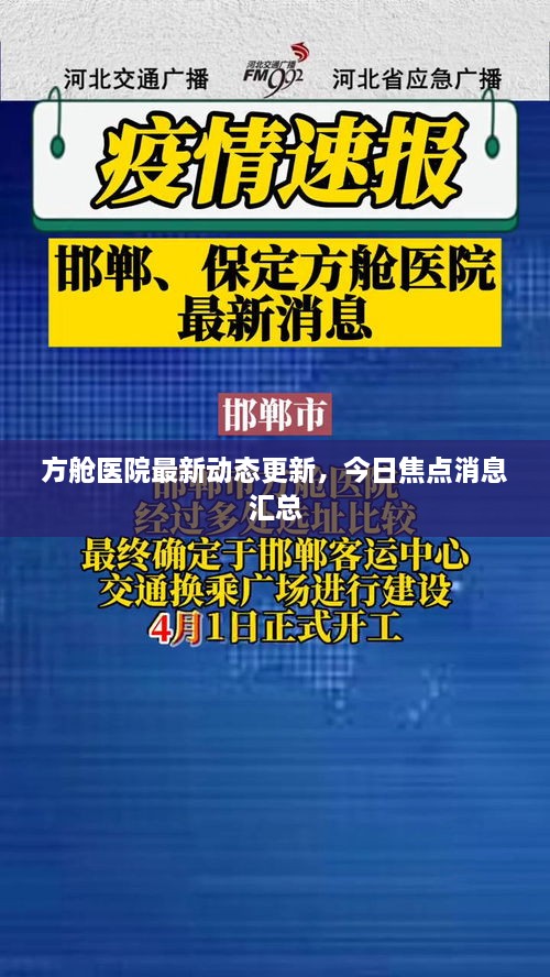 方艙醫(yī)院最新動(dòng)態(tài)更新，今日焦點(diǎn)消息匯總