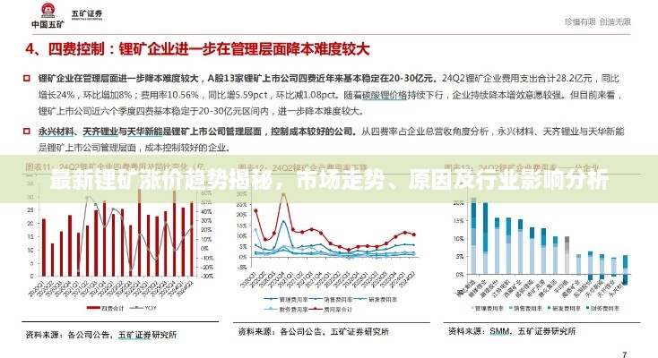 最新鋰礦漲價(jià)趨勢揭秘，市場走勢、原因及行業(yè)影響分析