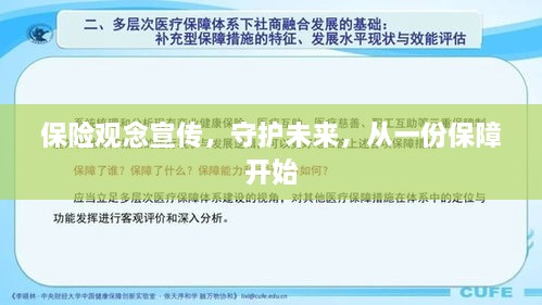 保險觀念宣傳，守護未來，從一份保障開始