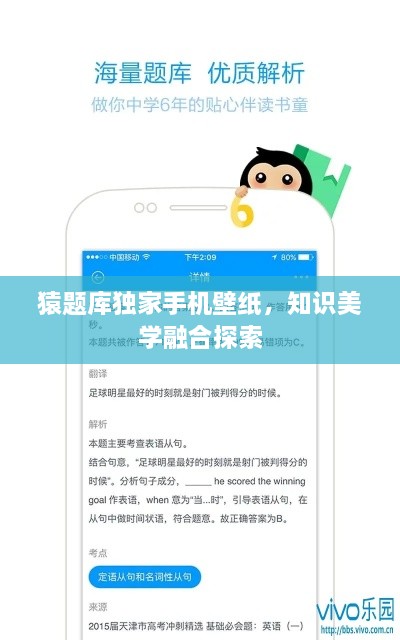 猿題庫(kù)獨(dú)家手機(jī)壁紙，知識(shí)美學(xué)融合探索