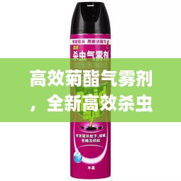 高效菊酯氣霧劑，全新高效殺蟲劑，守護家居安全健康！
