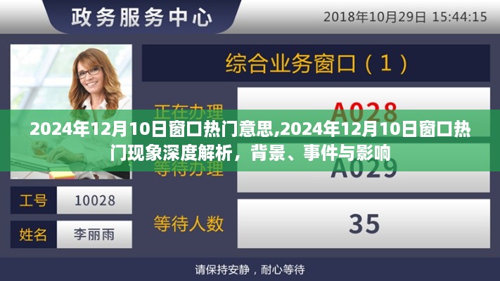 深度解析，2024年12月10日窗口熱門現(xiàn)象背后的背景、事件與影響