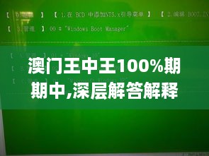 澳門王中王100%期期中,深層解答解釋落實_XP8.342