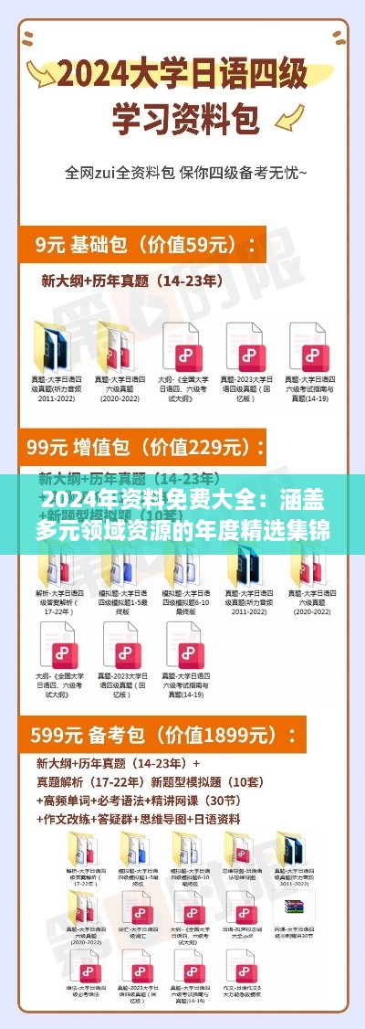 2024年資料免費(fèi)大全：涵蓋多元領(lǐng)域資源的年度精選集錦