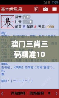 澳門三肖三碼精準(zhǔn)100%新華字典,具體操作步驟指導(dǎo)_RX版10.306