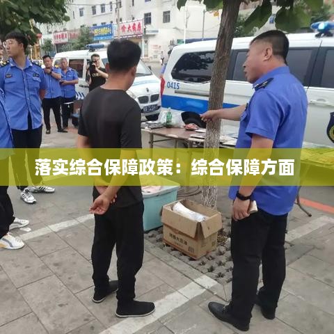 落實綜合保障政策：綜合保障方面 