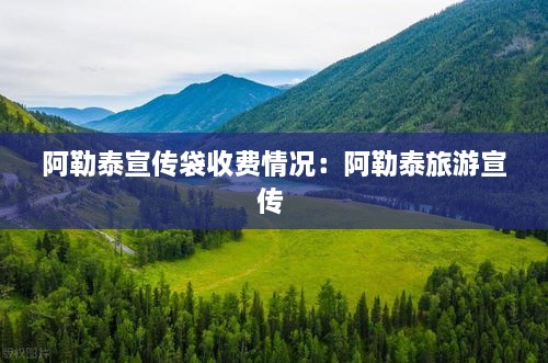 阿勒泰宣傳袋收費(fèi)情況：阿勒泰旅游宣傳 