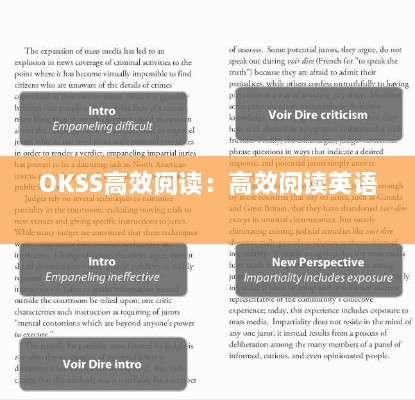 OKSS高效閱讀：高效閱讀英語 