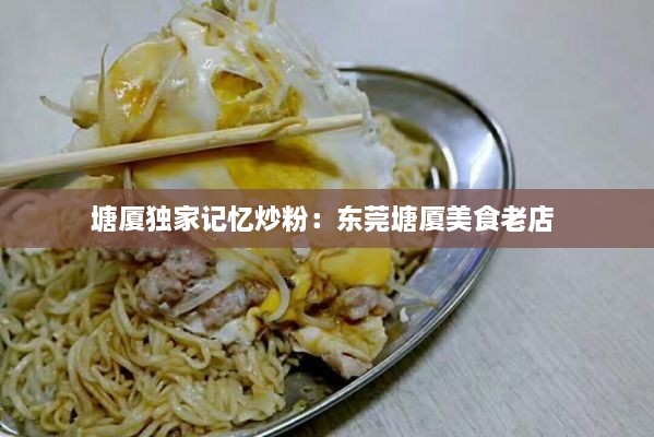 塘廈獨家記憶炒粉：東莞塘廈美食老店 